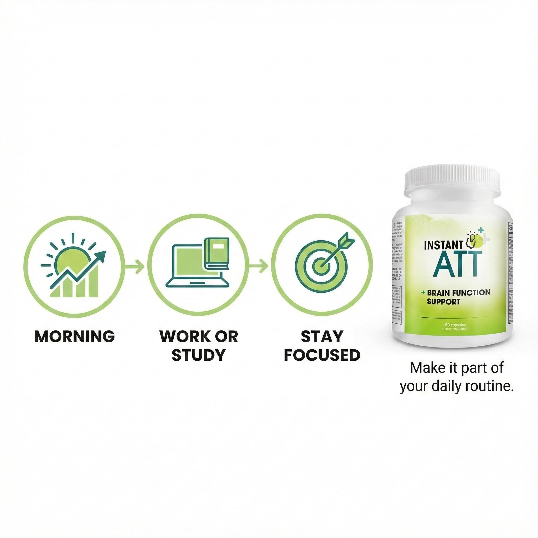 InstantATT daytime-use scene with a person at a desk for focused tasks