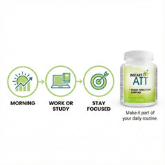 InstantATT daytime-use scene with a person at a desk for focused tasks