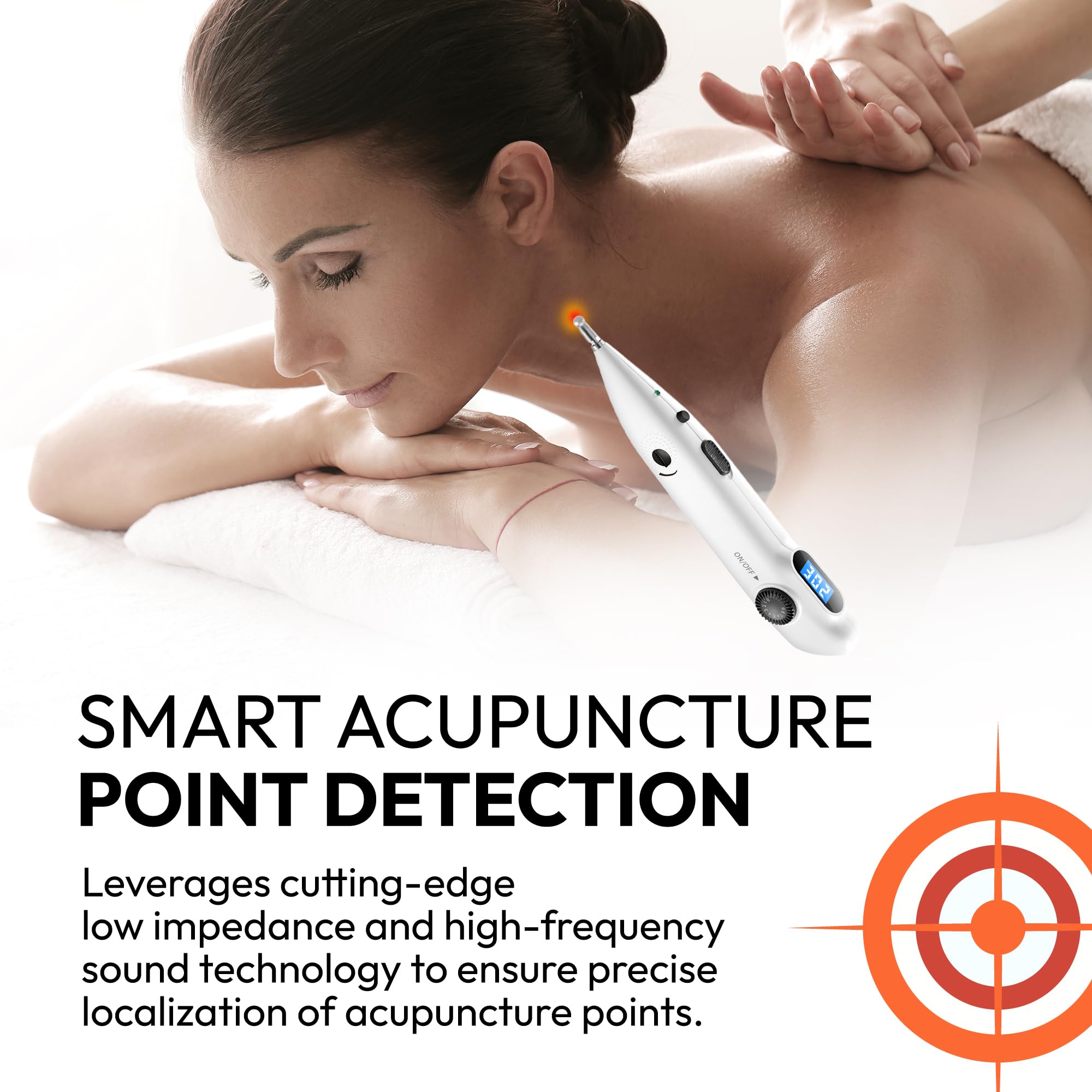 InsurMedicpen with interchangeable heads for large areas and delicate points