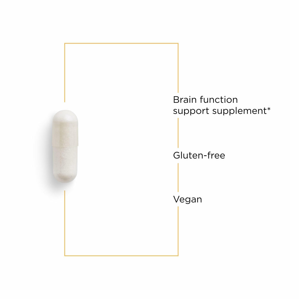 Label of Integrative Therapeutics Acetyl L-Carnitine showing vegan and allergen-free claim