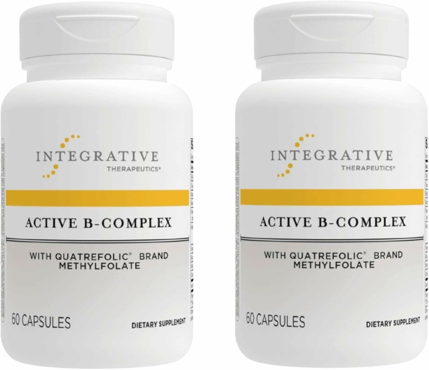 Integrative Therapeutics Active B-Complex bottle front for daily energy support.