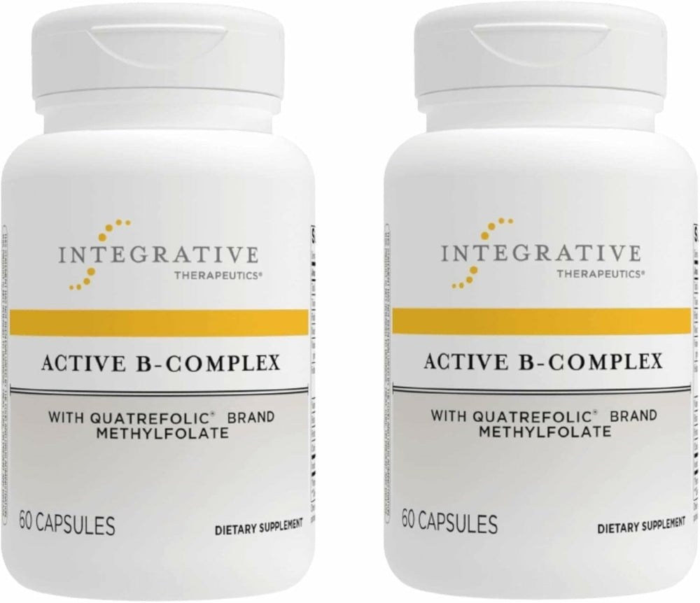 Integrative Therapeutics Active B-Complex bottle front for daily energy support.
