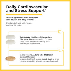 Adrenal health concept graphic illustrating balanced cortisol and calm energy.