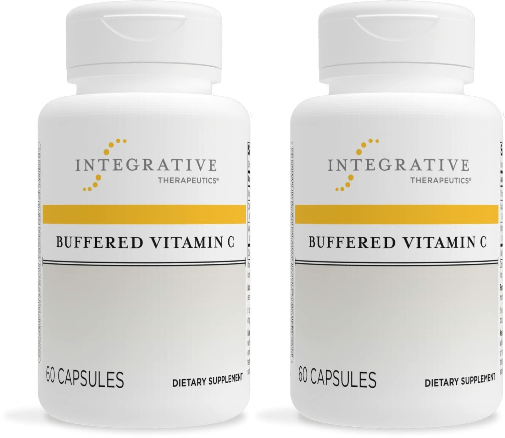 Integrative Therapeutics Buffered Vitamin C bottle front view highlighting antioxidant support potential