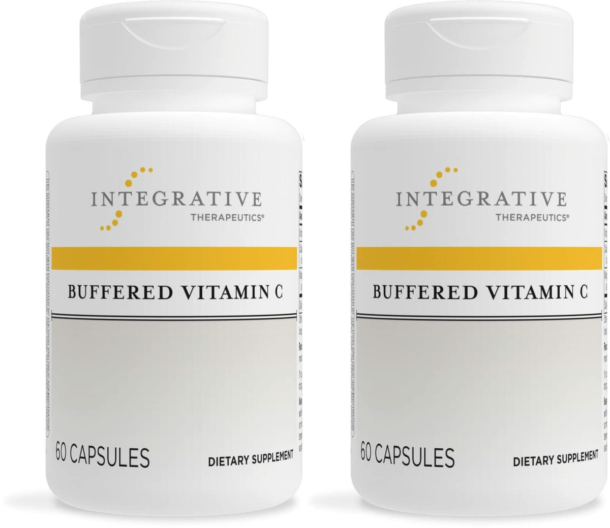 Integrative Therapeutics Buffered Vitamin C bottle front view highlighting antioxidant support potential
