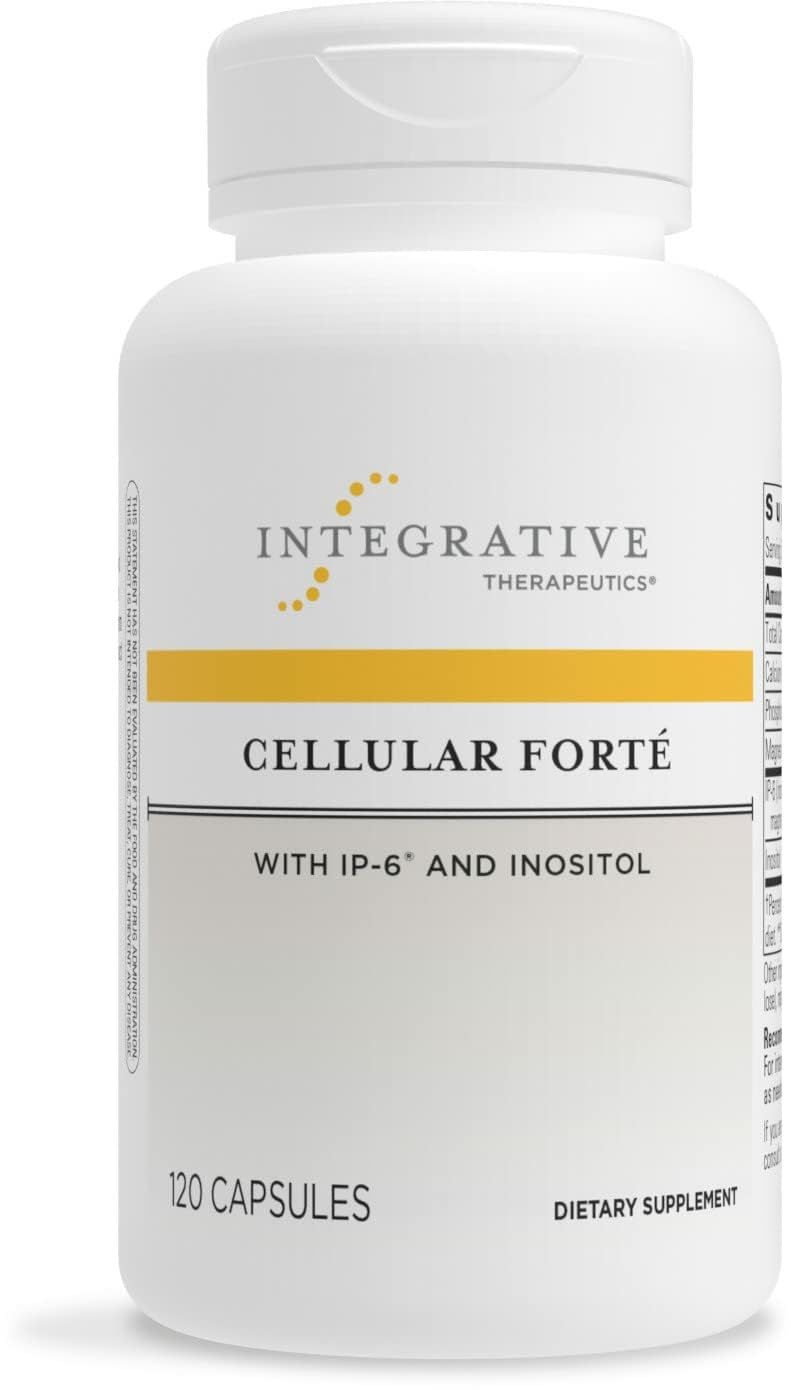 Integrative Therapeutics Cellular Forte bottle—vegan capsules for immune and cellular support.