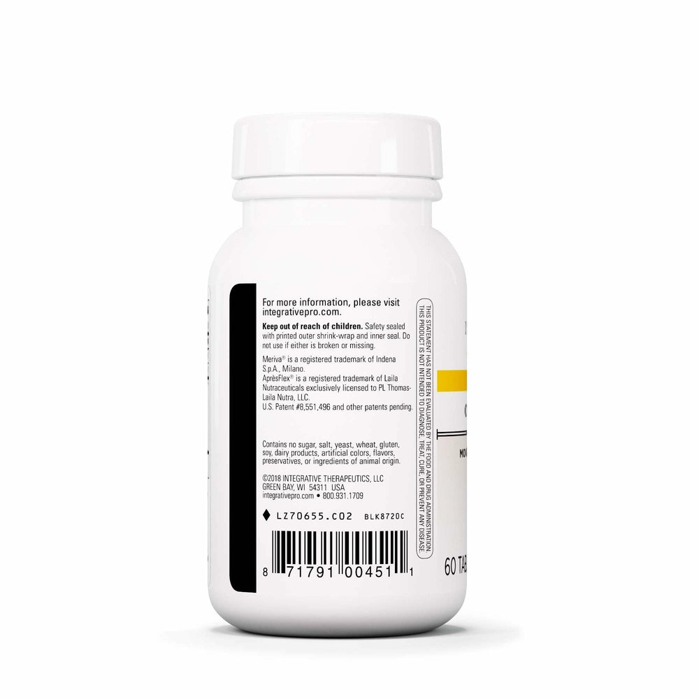 Meriva Curcumin extract and Boswellia shown as Curcumax Pro ingredients for mobility.