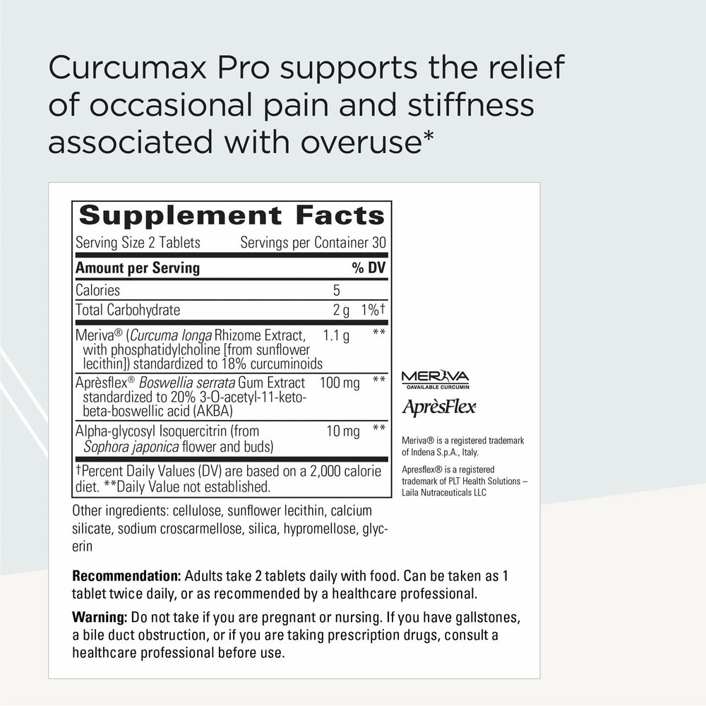 Close-up of Curcumax Pro tablets illustrating convenient daily use.