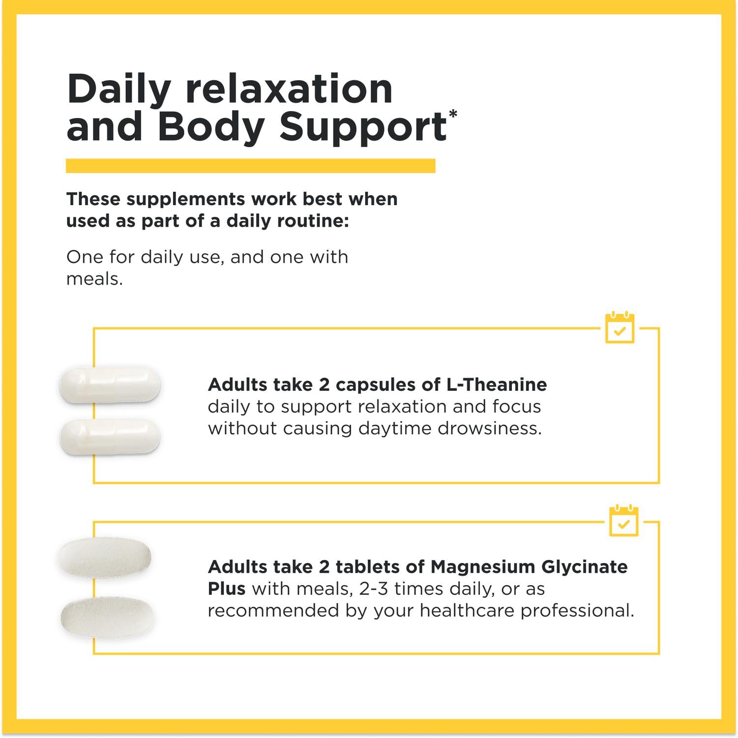 Integrative Therapeutics daily routine use image showing morning or night placement