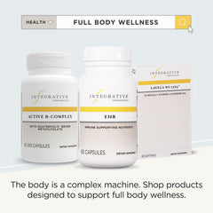 Integrative Therapeutics EHB dairy-free gluten-free packaging emphasizes clean ingredient choices