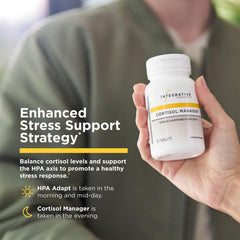 Integrative Therapeutics HPA Adapt bottle showcases adaptogenic herbs for stress balance
