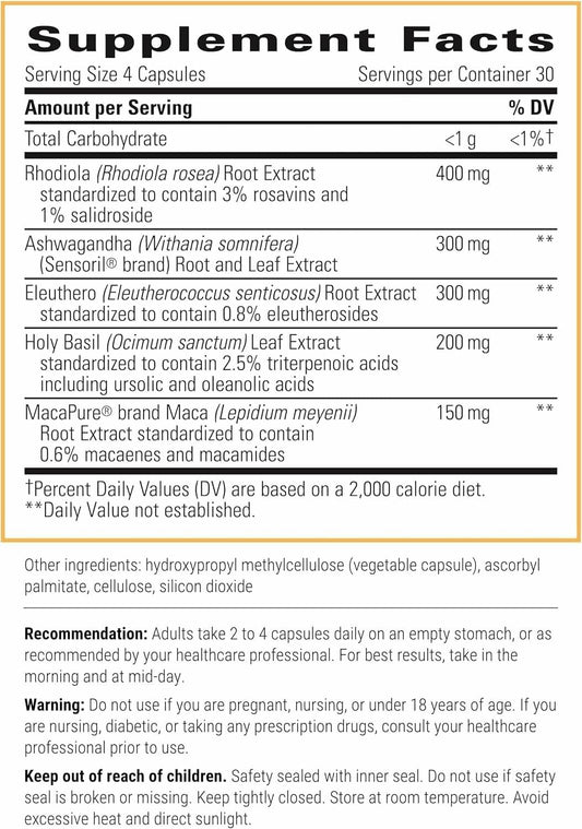 Integrative Therapeutics HPA Adapt capsules ready for daily use in a calm routine