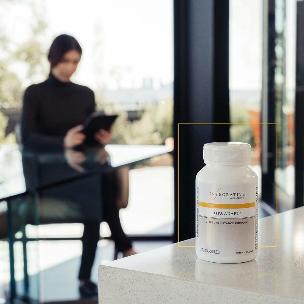 Integrative Therapeutics HPA Adapt packaging inside view, vegan formula.