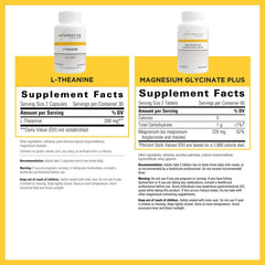 Integrative Therapeutics L-Theanine capsules for relaxed focus throughout the day