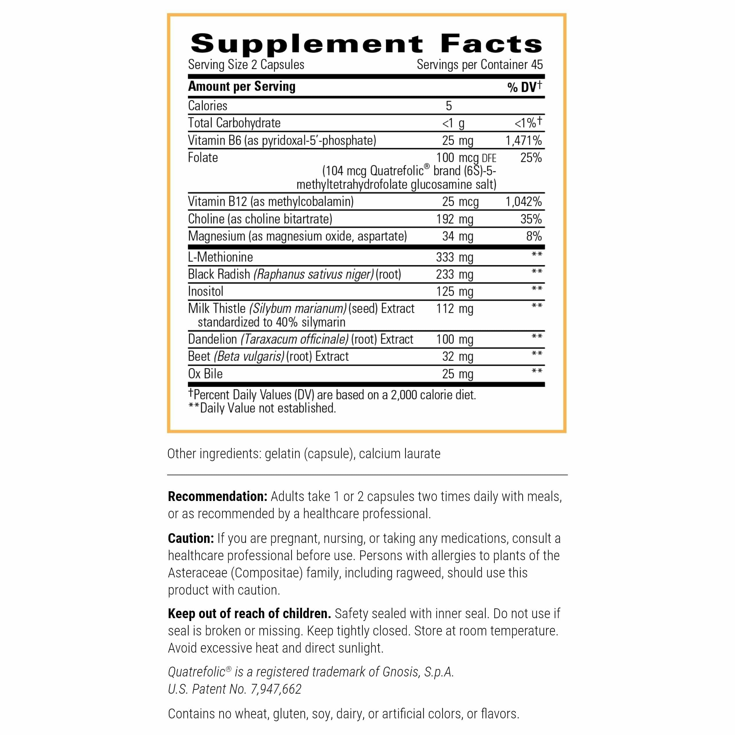 Lipotropic Complex bottle close-up highlighting daily use and size