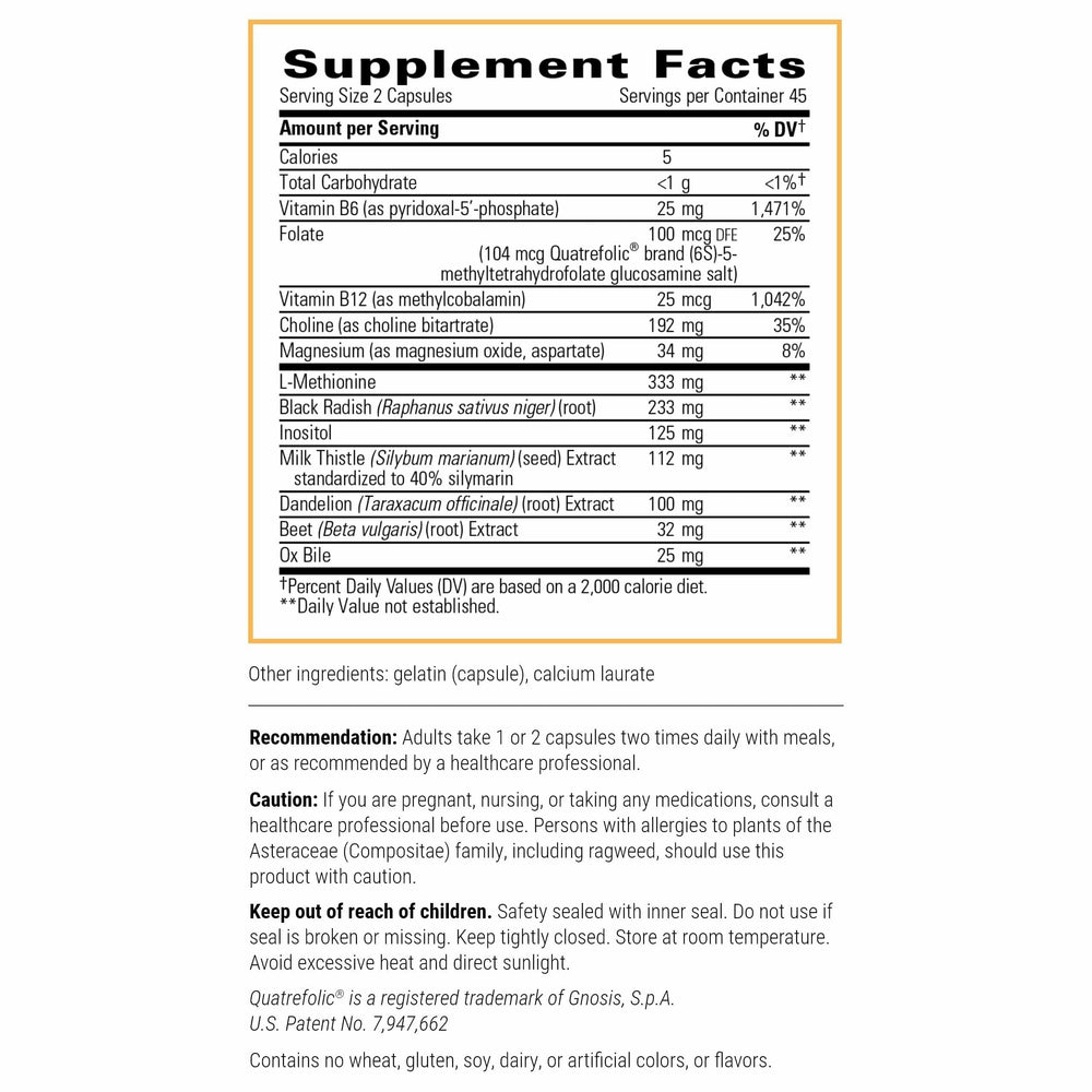 Lipotropic Complex bottle close-up highlighting daily use and size