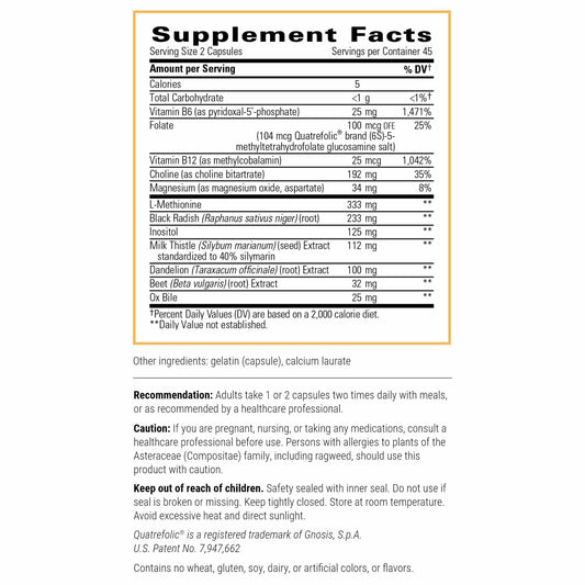 Lipotropic Complex bottle close-up highlighting daily use and size