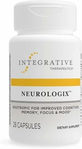 Integrative Therapeutics Neurologix bottle front, non-stimulant focus support