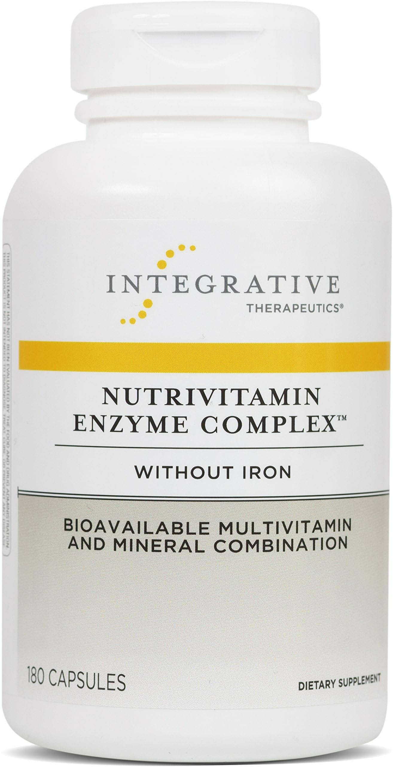 NutriVitamin Enzyme Complex bottle for daily antioxidant support.