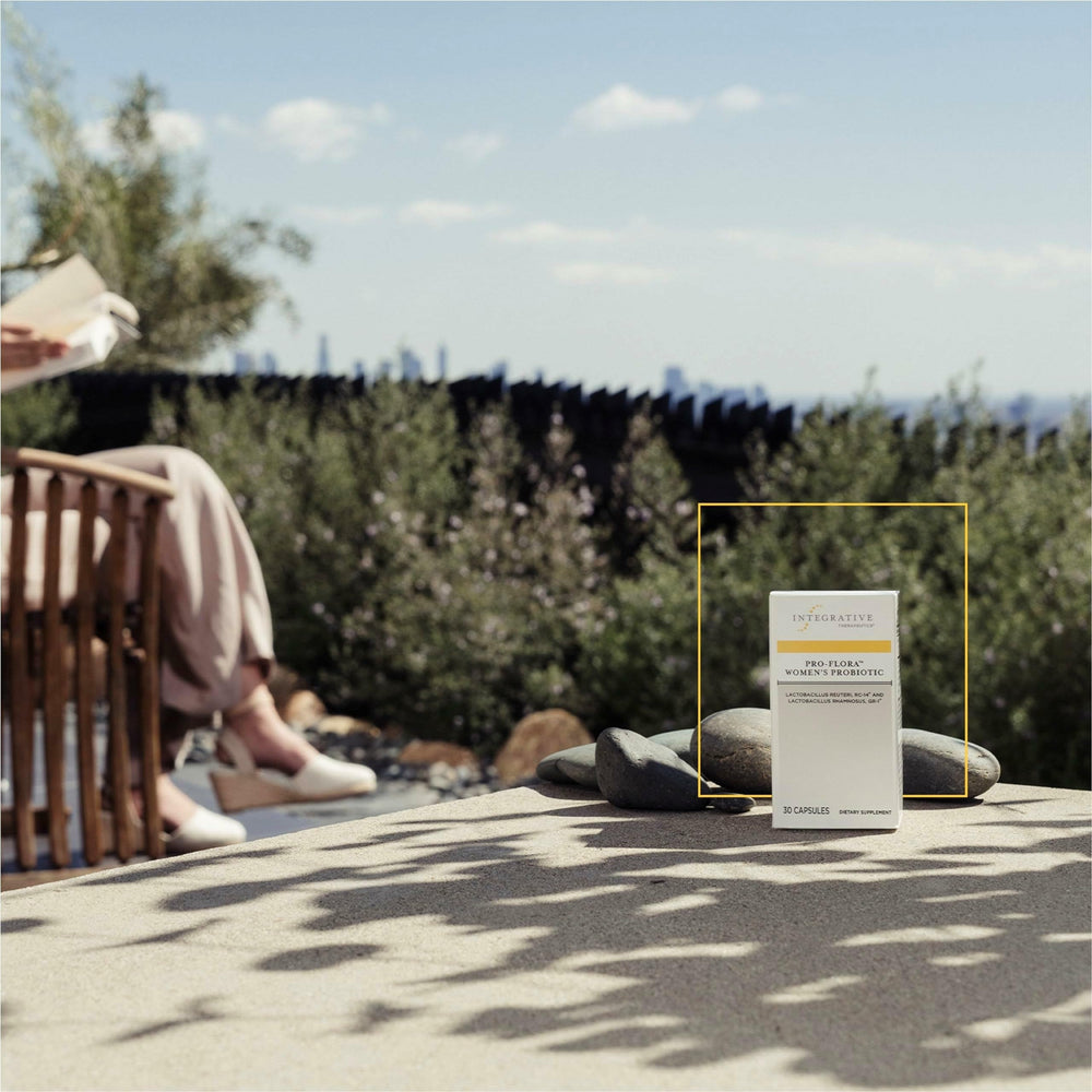 Integrative Therapeutics packaging closeup shows shelf-stable design.