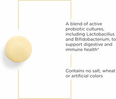 Integrative Therapeutics Probiotic Pearls label details show allergen and ingredient information.