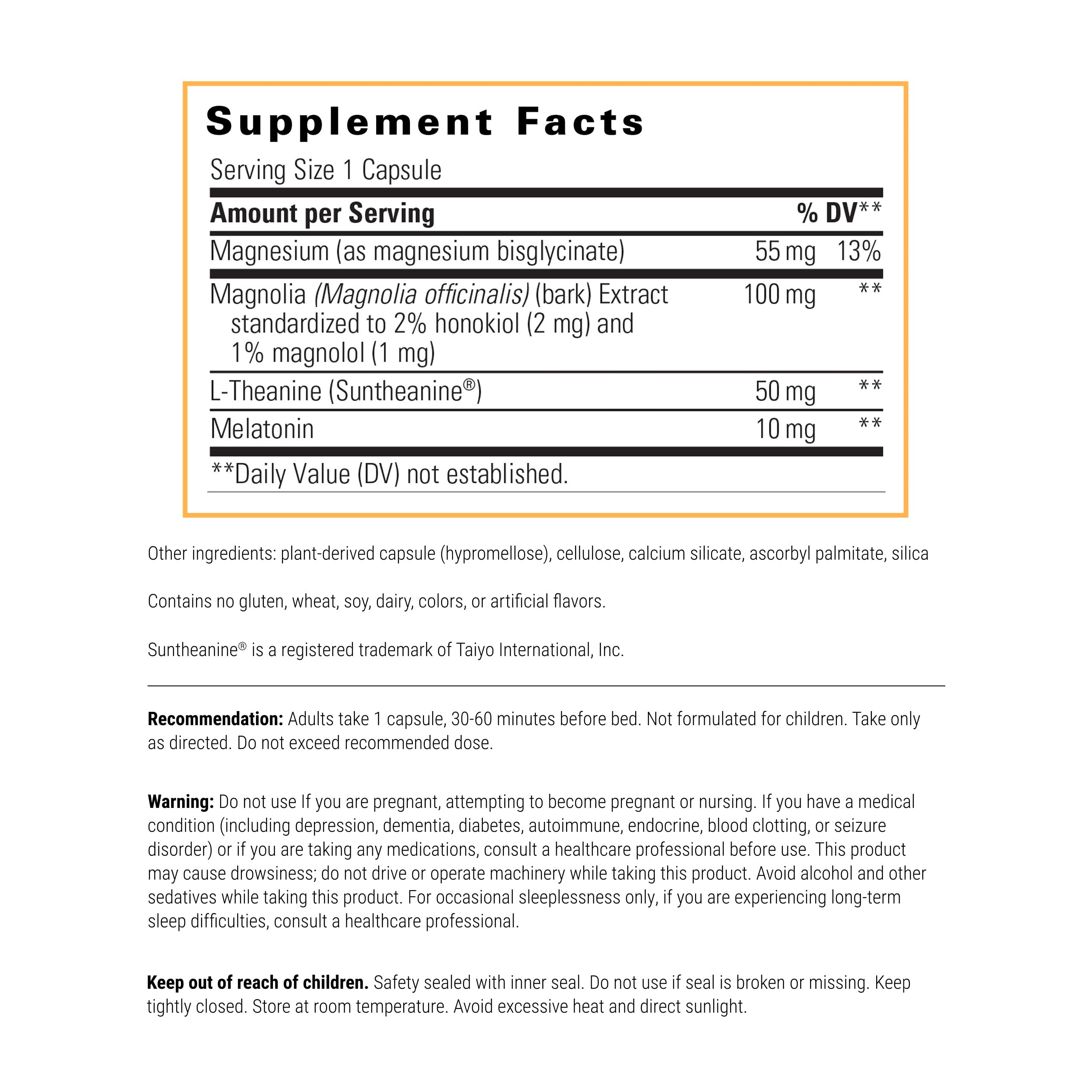 ProThrivers Sleep capsules close-up highlighting melatonin and magnesium for sleep support.