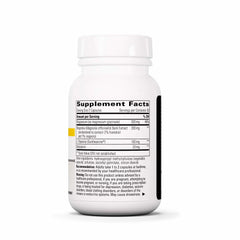 Label highlights Suntheanine L-theanine and magnolia extract for soothing cues.