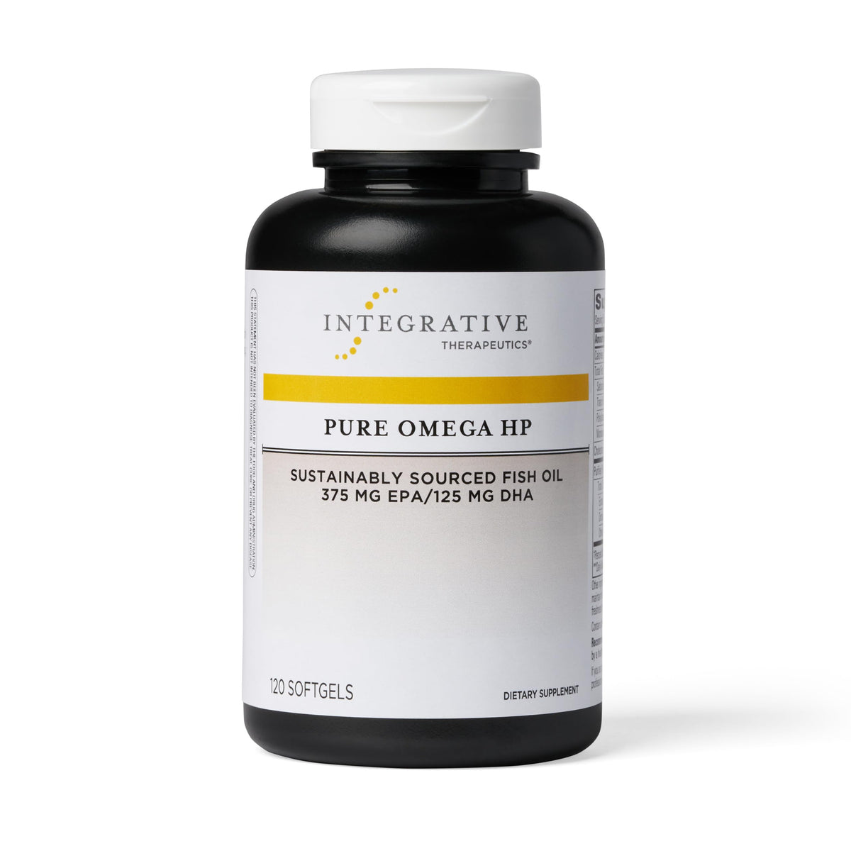 Integrative Therapeutics Pure Omega HP bottle front showing product name and features