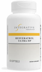 Integrative Therapeutics Resveratrol Ultra HP bottle front view for daily heart health support