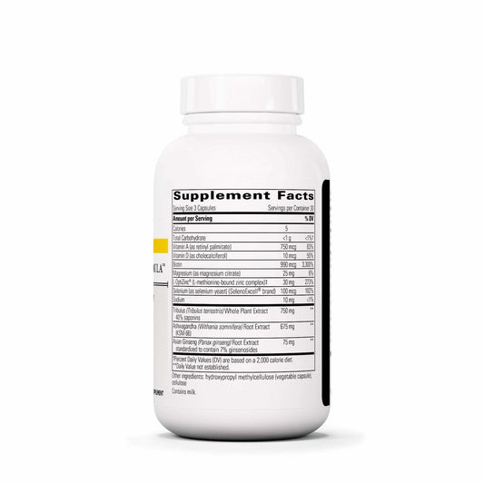 Ginseng and herbal ingredients in Integrative Therapeutics Testosterone Formula