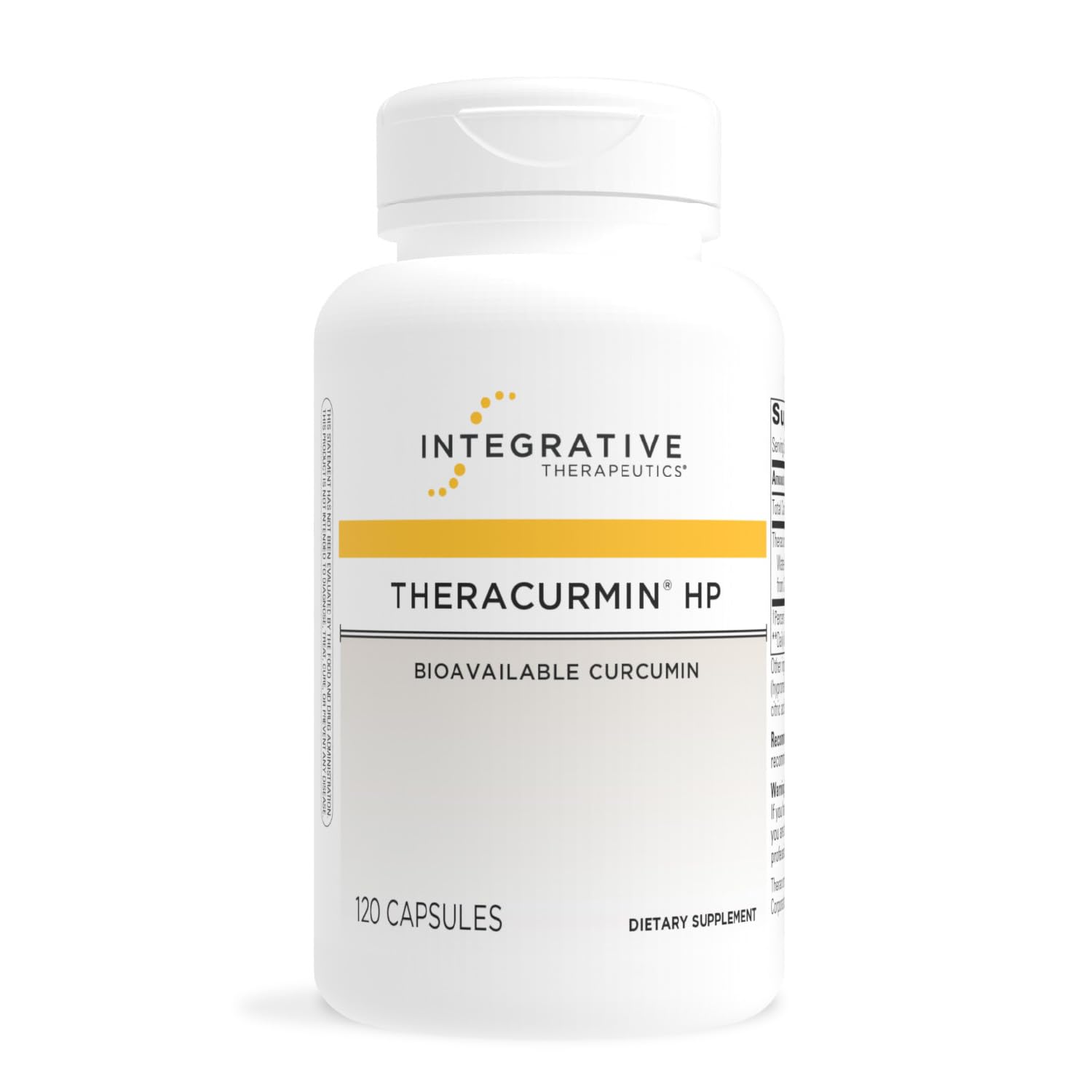 Integrative Therapeutics Theracurmin HP bottle labeled for heart and joint support
