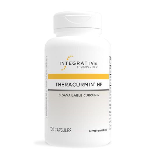 Integrative Therapeutics Theracurmin HP bottle labeled for heart and joint support