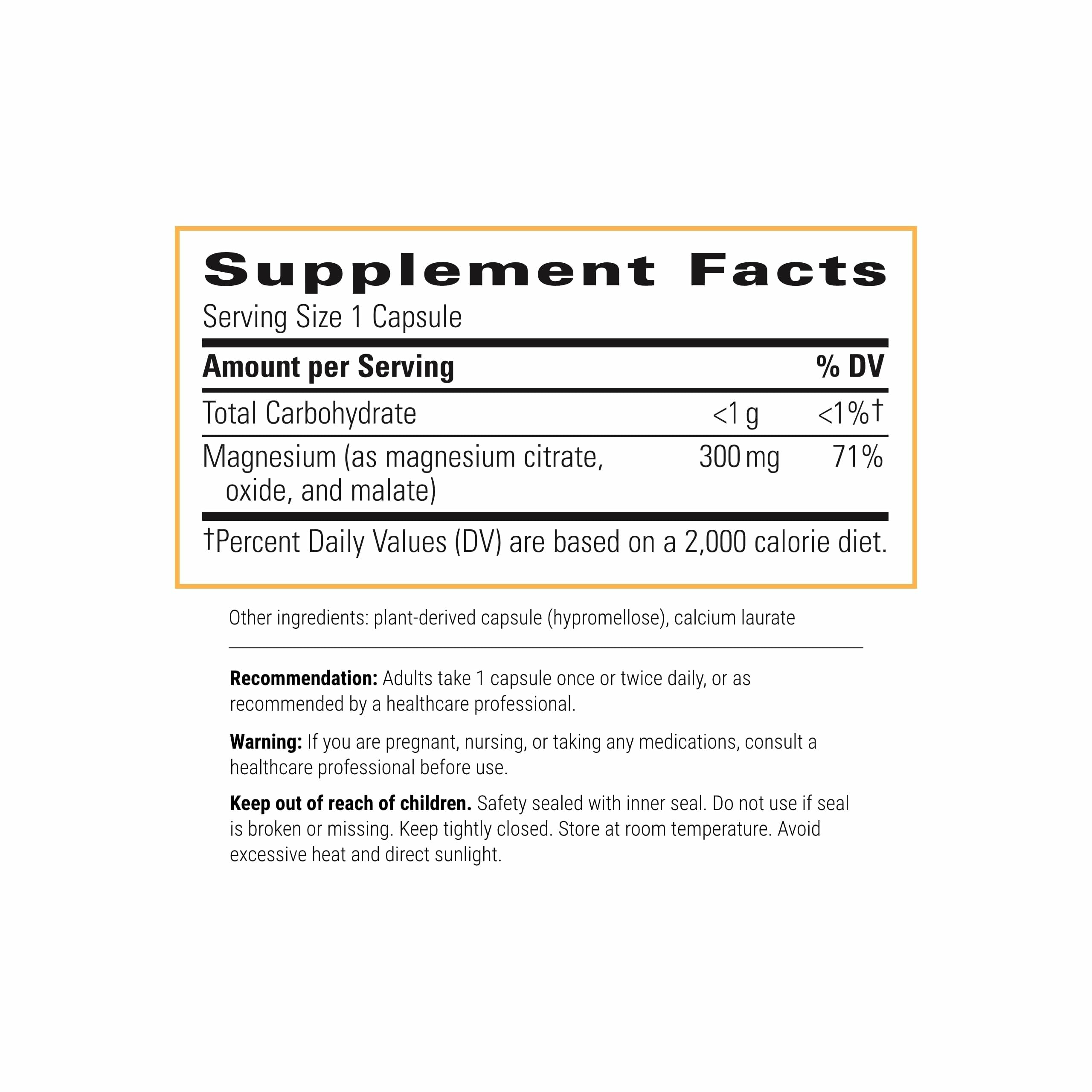 Tri-Magnesium capsules close-up highlighting energy support