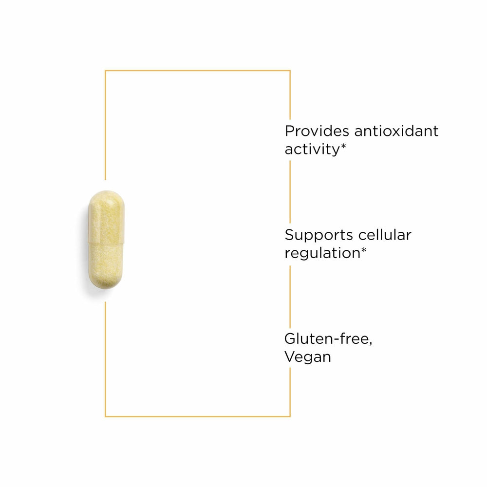 Vegan and dairy-free icon on Integrative Therapeutics label