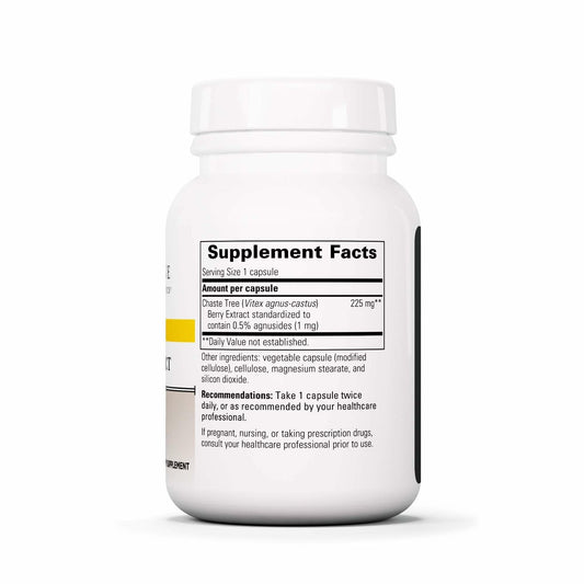 Integrative Therapeutics Vitex Extract capsules ready for daily cycle support.
