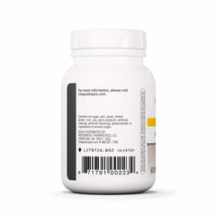 Serving size graphic shows 60 capsules for a full month.