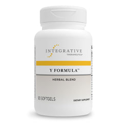 Integrative Therapeutics Y Formula bottle shown for GI support