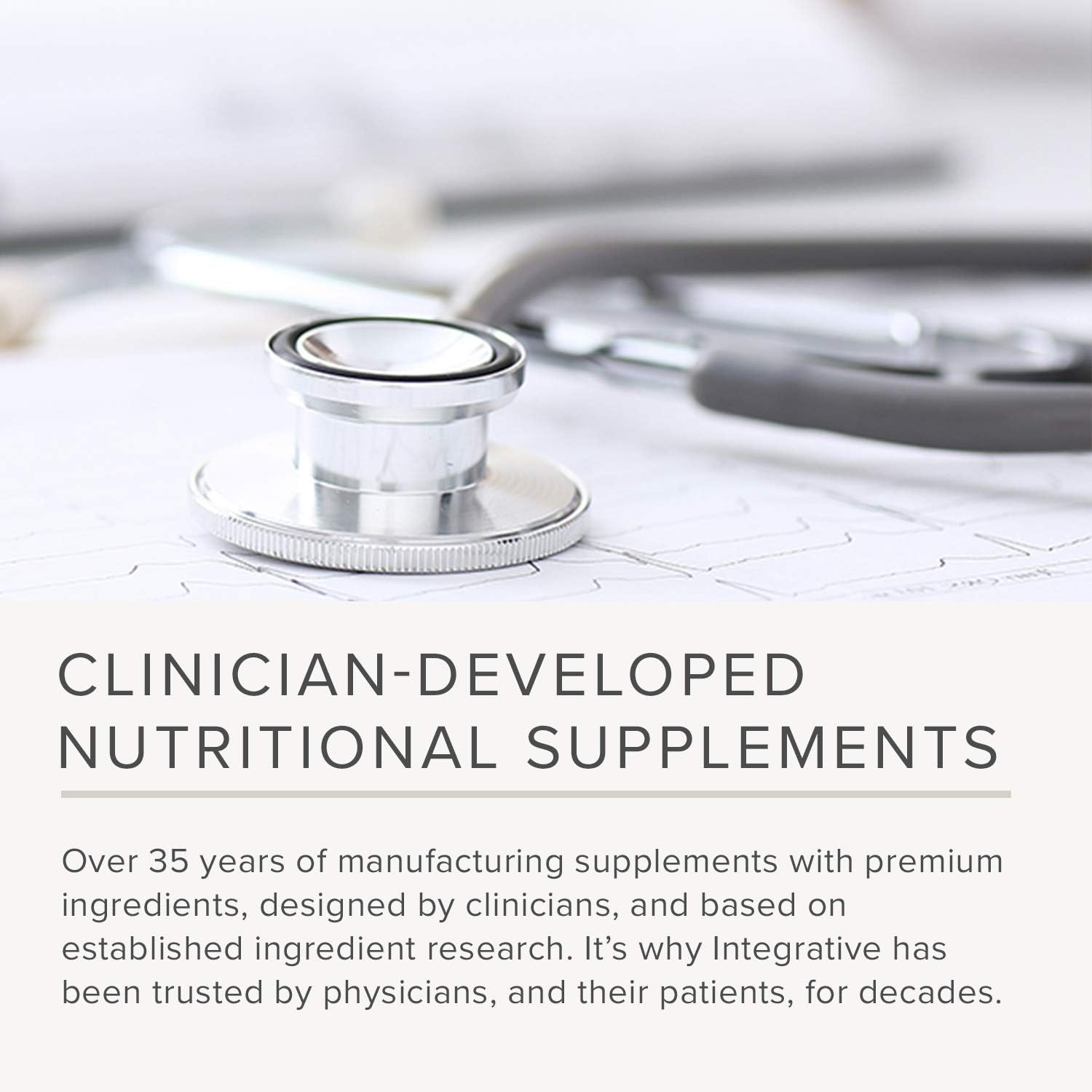 Integrative Therapeutics Y Formula gluten-free dairy-free claim on packaging