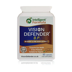 Vision Defender BP bottle for daily eye health support.
