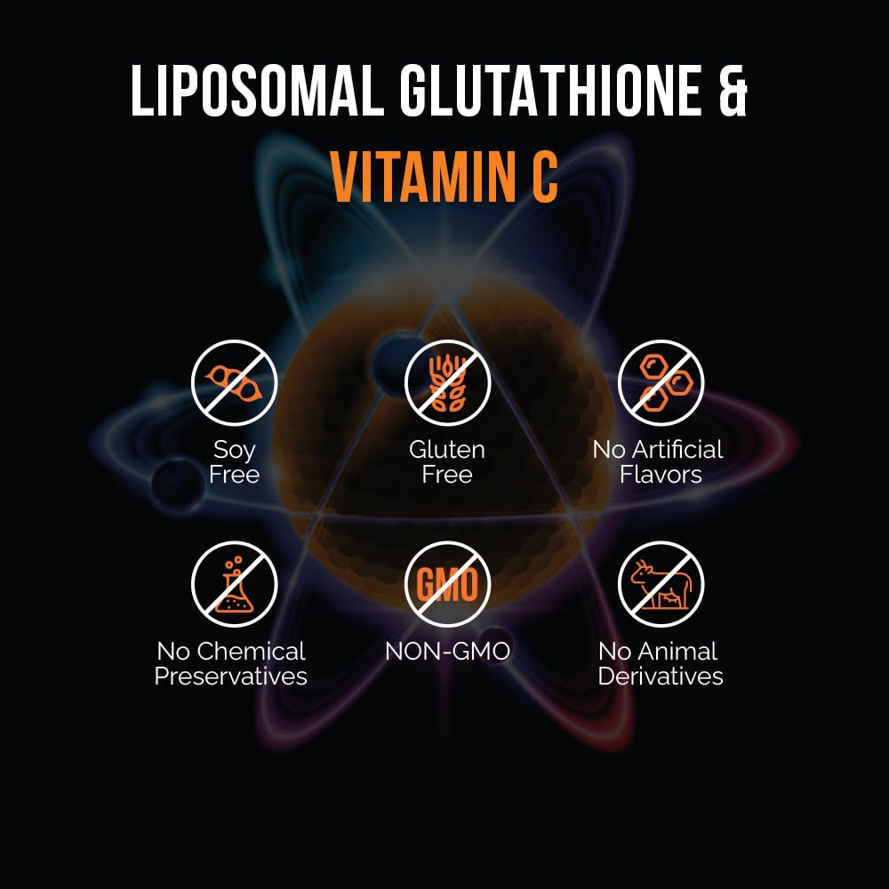 3D rendering of Intelligent Labs liposomal glutathione bottle illustrating modern delivery system