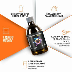 Intelligent Labs Liposomal Glutathione liquid taste shot suggests quick daily use