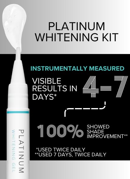 Intelliwhite Platinum bottle dispensing action shows easy application.