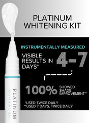 Intelliwhite Platinum bottle dispensing action shows easy application.