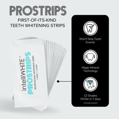 Intelliwhite ProStrips dentist-developed clinically evaluated whitening for trusted results.