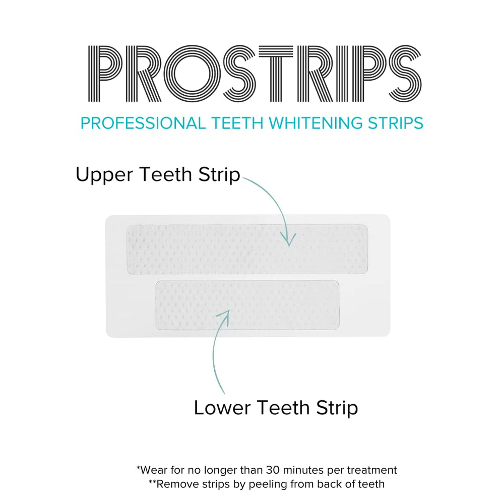 Intelliwhite ProStrips mint flavor enhancing a refreshing whitening routine.