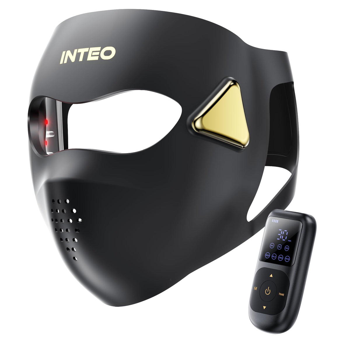 INTEO 4D-fit mask provides even light coverage for home use.