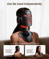 INTEO 850nm infrared penetrates deeper for enhanced uniform glow.