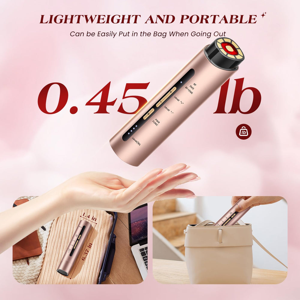INTEO portable design ideal for travel and on-the-go routines