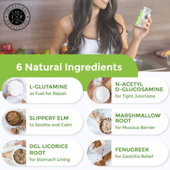 Intestinal Fortitude GLR-6 capsules: convenient daily dose for steady gut comfort.