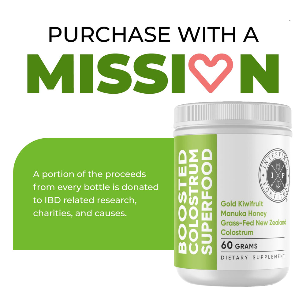 Intestinal Fortitude nutrition label close-up communicates quality and gluten-free promise